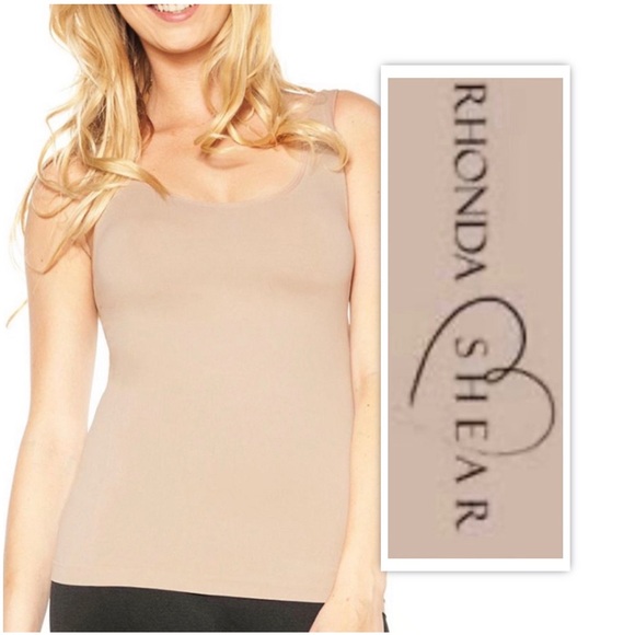 Rhonda Shear | Intimates & Sleepwear | Rhonda Shear Nude 435 Ahh Seamless Shaping Tank With